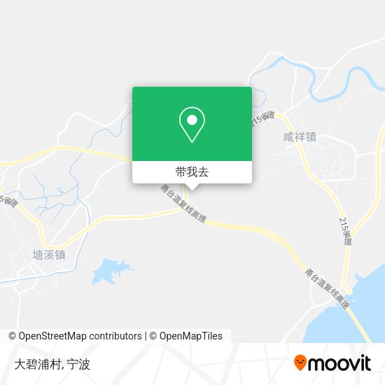 大碧浦村地图