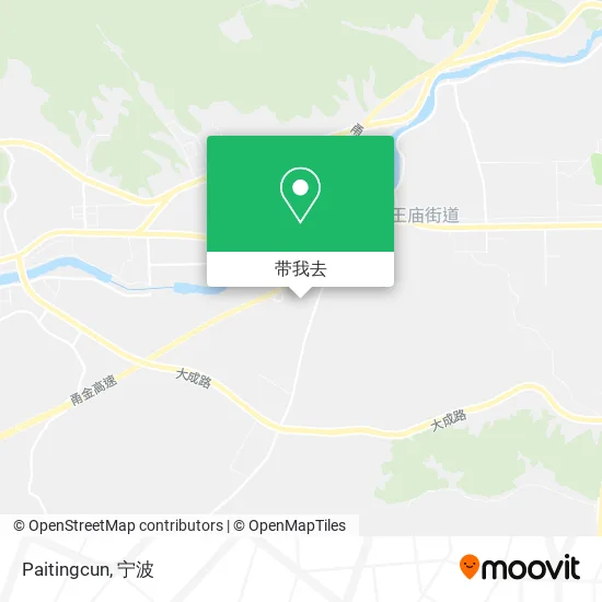 Paitingcun地图