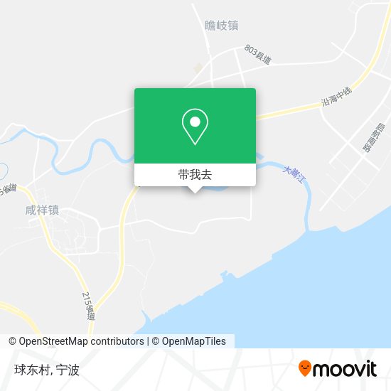 球东村地图