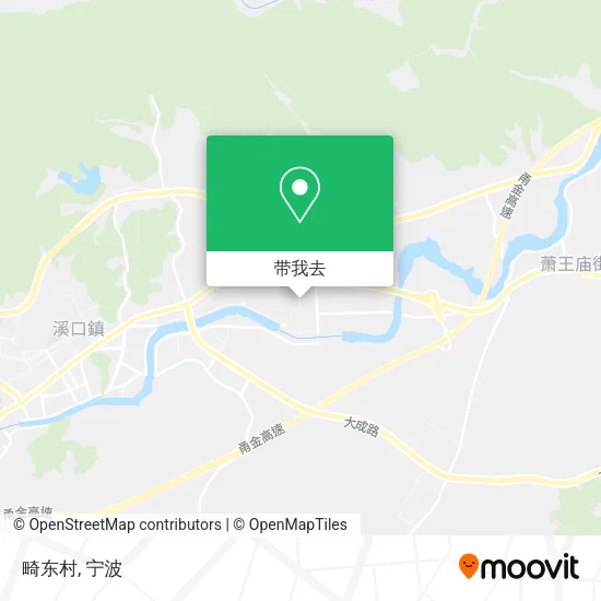 畸东村地图