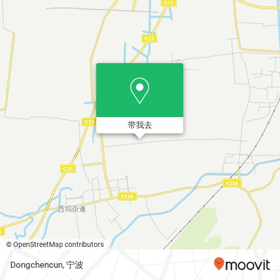 Dongchencun地图