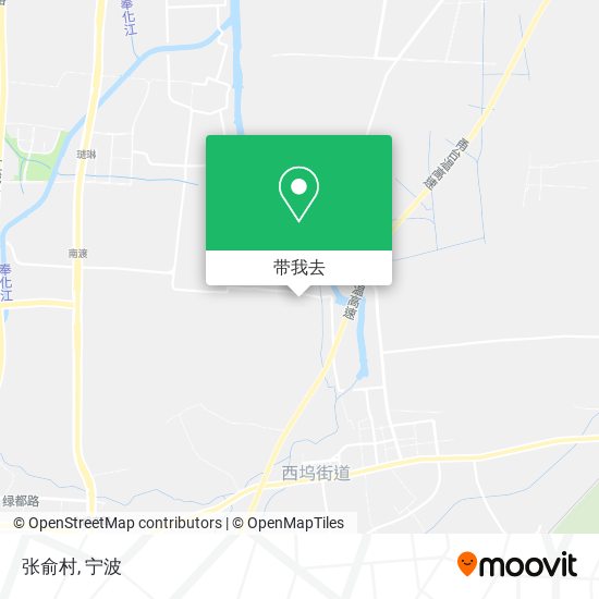 张俞村地图