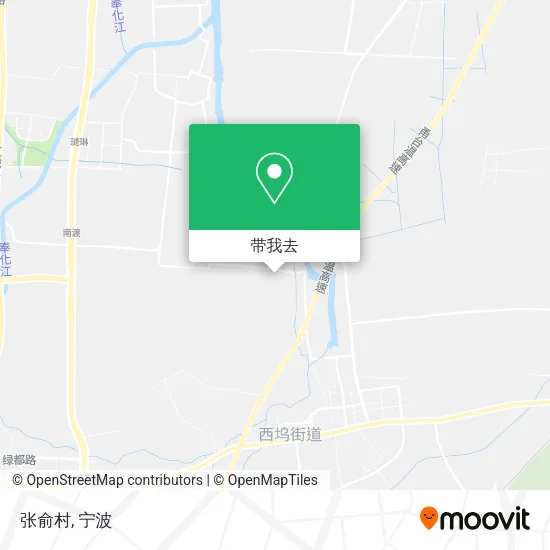 张俞村地图