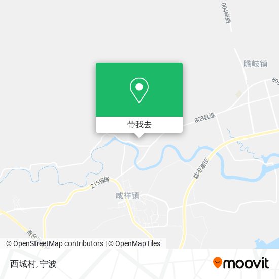 西城村地图