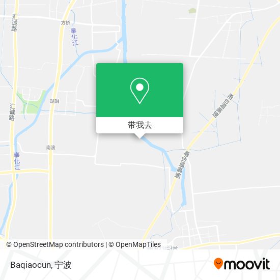 Baqiaocun地图