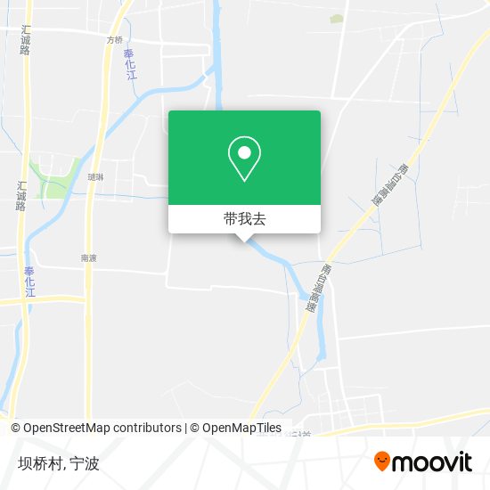 坝桥村地图