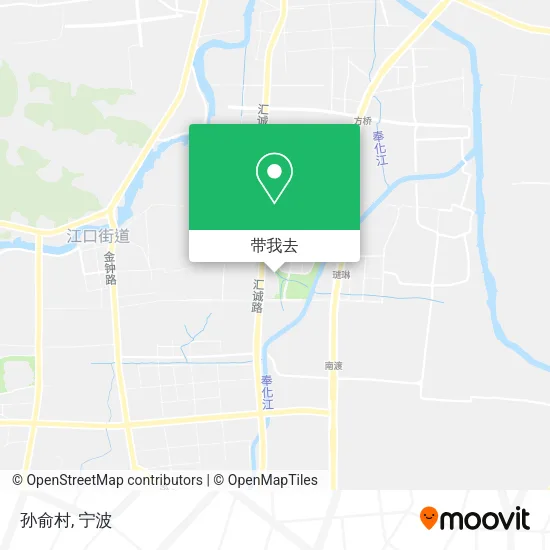 孙俞村地图