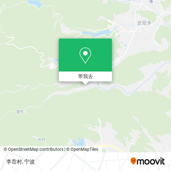 李岙村地图
