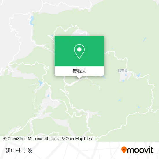 溪山村地图