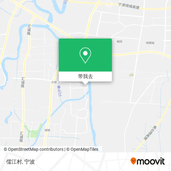 儒江村地图