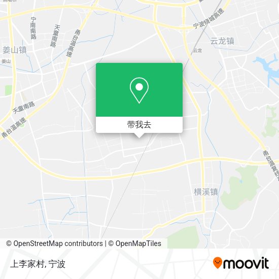 上李家村地图