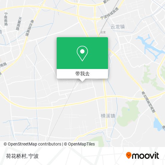 荷花桥村地图