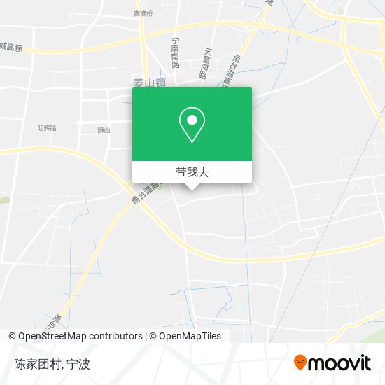 陈家团村地图