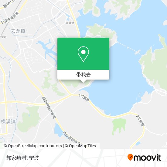 郭家峙村地图