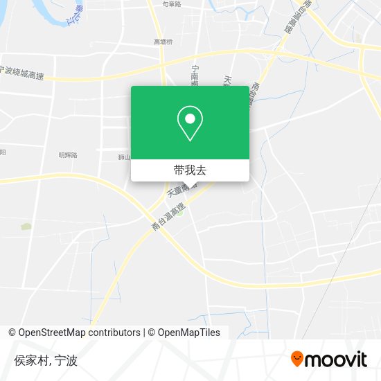 侯家村地图