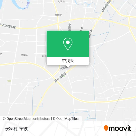 侯家村地图