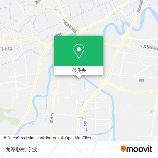 龙潭墩村地图
