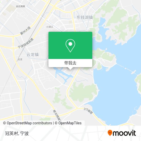 冠英村地图