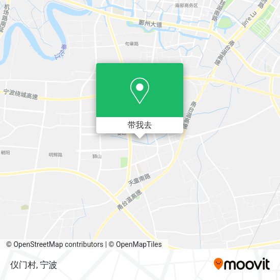 仪门村地图