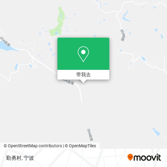 勤勇村地图