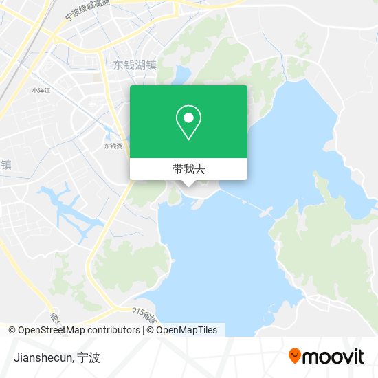 Jianshecun地图
