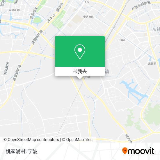 姚家浦村地图