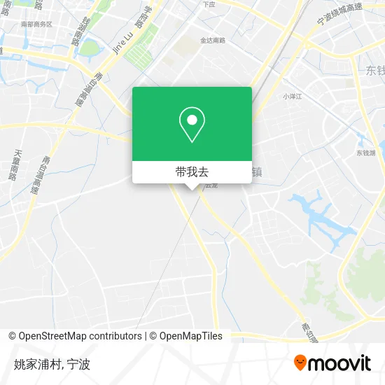 姚家浦村地图