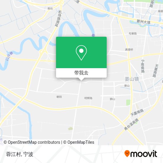 蓉江村地图