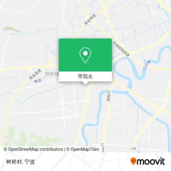 树桥村地图