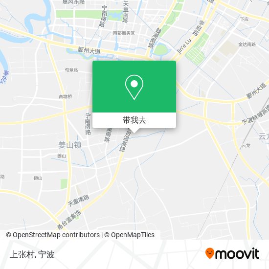 上张村地图