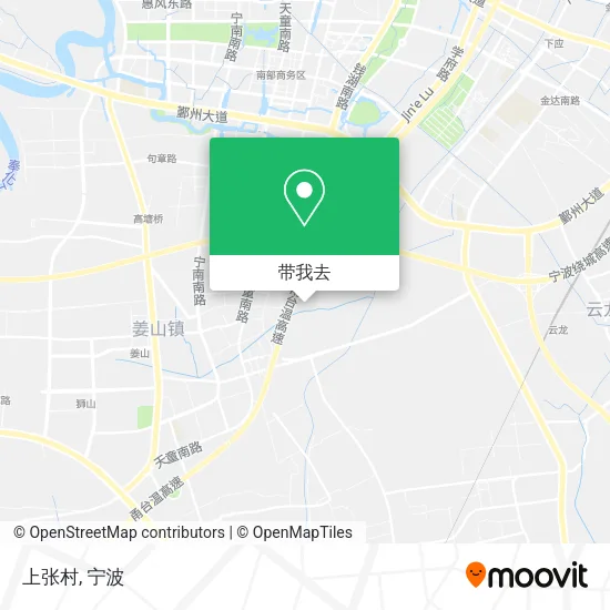 上张村地图