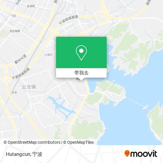 Hutangcun地图