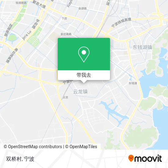 双桥村地图