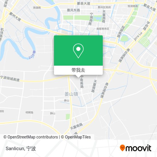 Sanlicun地图