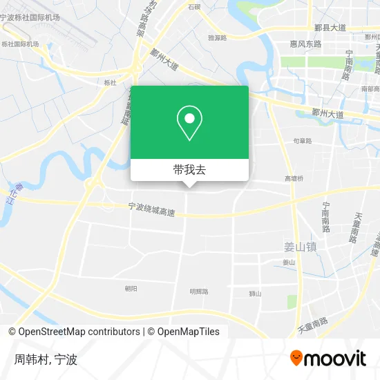 周韩村地图