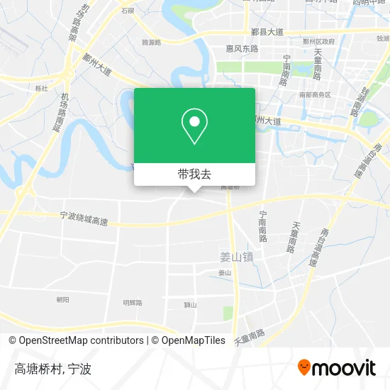 高塘桥村地图