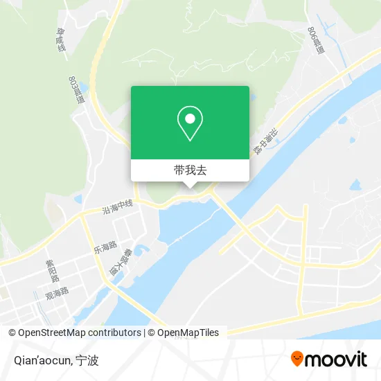 Qian’aocun地图