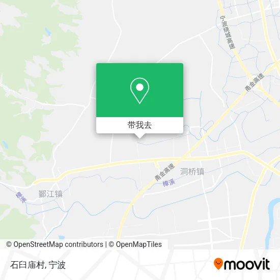 石臼庙村地图