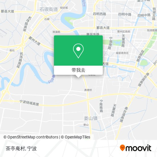 茶亭庵村地图