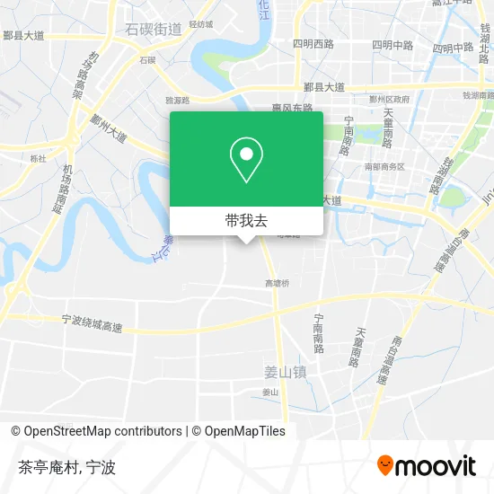 茶亭庵村地图
