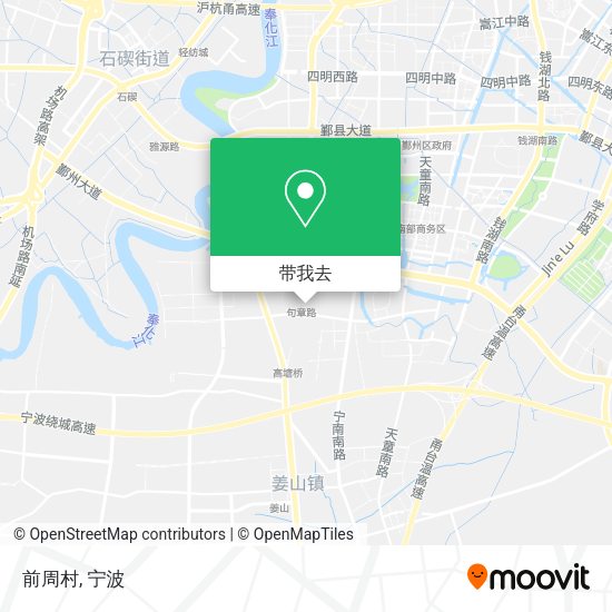 前周村地图