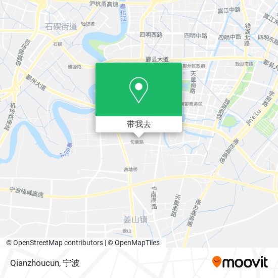 Qianzhoucun地图