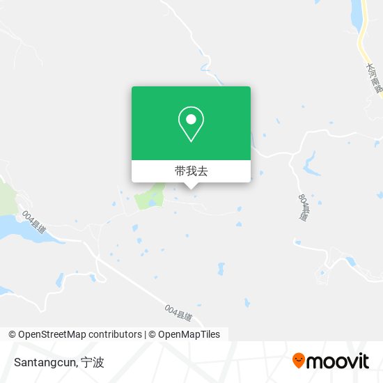 Santangcun地图