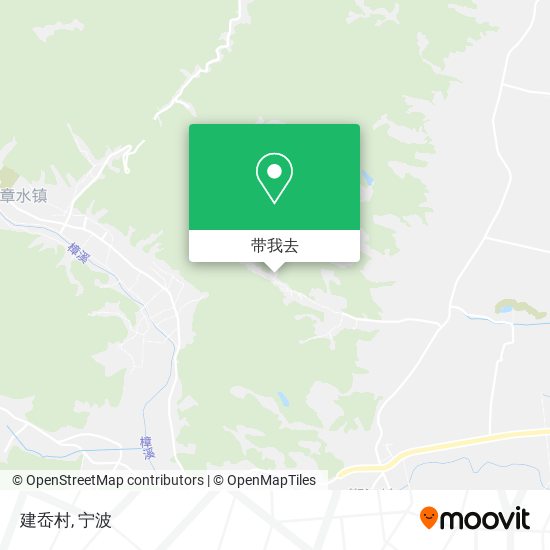 建岙村地图