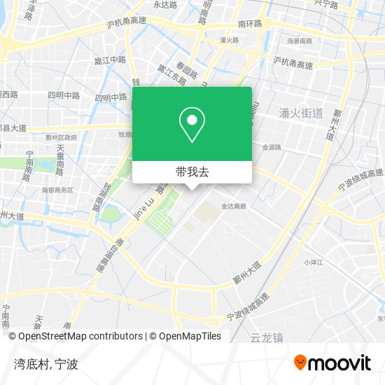 湾底村地图
