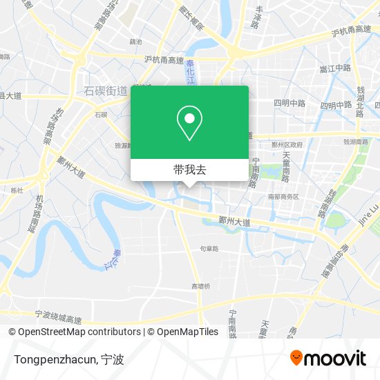 Tongpenzhacun地图