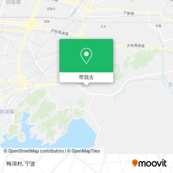 梅湖村地图