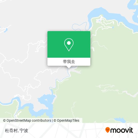 杜岙村地图