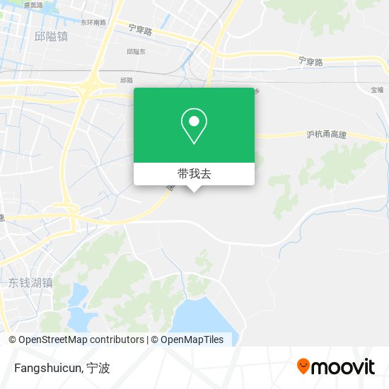 Fangshuicun地图