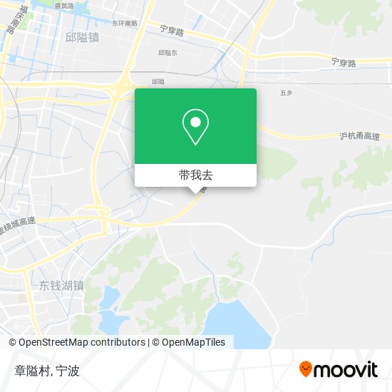 章隘村地图